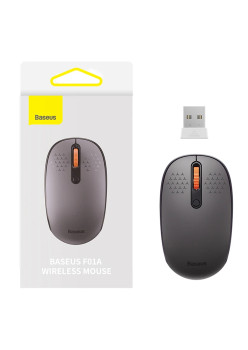 Mouse Wireless Baseus Bluetooth 5.0 F01A Frosted, Gray