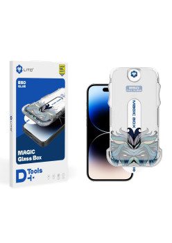 Folie pentru iPhone XR / 11 Lito Magic Glass Box D+ Tools, Clear