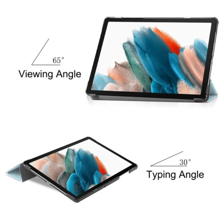 Husa tableta compatibila Samsung Galaxy Tab A9, FoldPro cu Microfibra, Auto Sleep/Wake, Unicorn