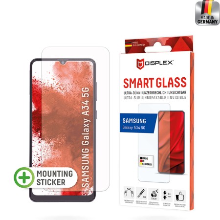 Folie pentru Samsung Galaxy A34 5G - Displex Smart Glass - Clear