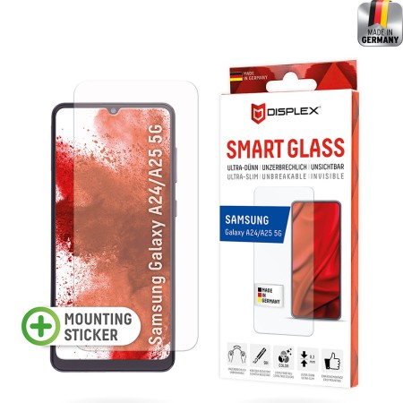 Folie pentru Samsung Galaxy A24 / A25 5G - Displex Smart Glass - Clear