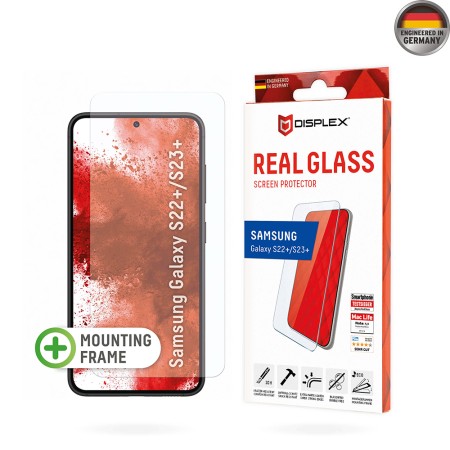 Folie pentru Samsung Galaxy S22 Plus 5G / S23 Plus - Displex Real Glass 2D - Clear