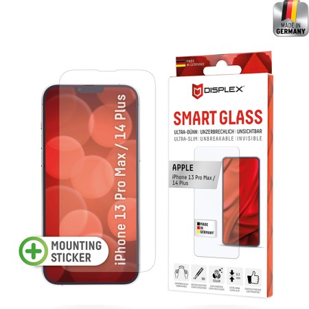 Folie pentru iPhone 13 Pro Max / 14 Plus - Displex Smart Glass - Clear