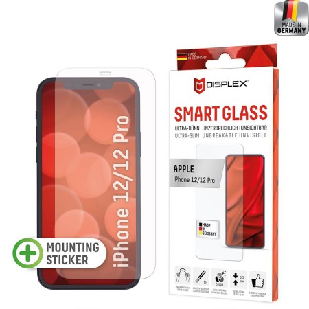 Folie pentru iPhone 12 / 12 Pro - Displex Smart Glass - Clear