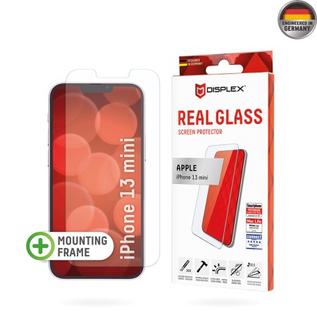 Folie pentru iPhone 13 mini - Displex Real Glass 2D - Clear