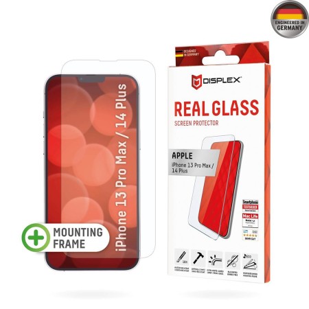 Folie pentru iPhone 13 Pro Max / 14 Plus - Displex Real Glass 2D - Clear