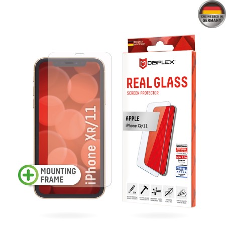 Folie pentru iPhone XR / 11 - Displex Real Glass 2D - Clear