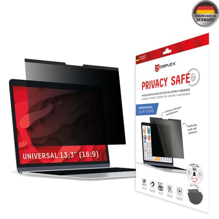 Folie pentru Laptop Universala 13.3", 16:9 - Displex Laptop Privacy Safe - Black