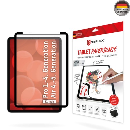 Folie pentru iPad Air 4 / 5 (2020 / 2022) / iPad Pro 11 (2018 / 2020 / 2021 / 2022) - Displex Tablet PaperSense - Black