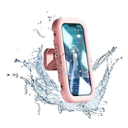 Suport pentru Telefon Retractabil, Impermeabil - Techsuit (LC-999) - Pink