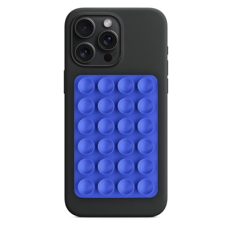 Suport cu Ventuze pentru Telefon, Dreptunghiular - Techsuit (SD-PAD) - Dark Blue