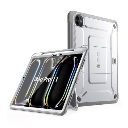 Husa pentru iPad Pro 11 (2024) - Supcase Unicorn Beetle Pro - White