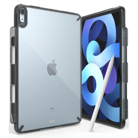 Husa pentru iPad Air 4 (2020) / Air 5 (2022) / Air 11 (2024) - Ringke Fusion - Smoke Black