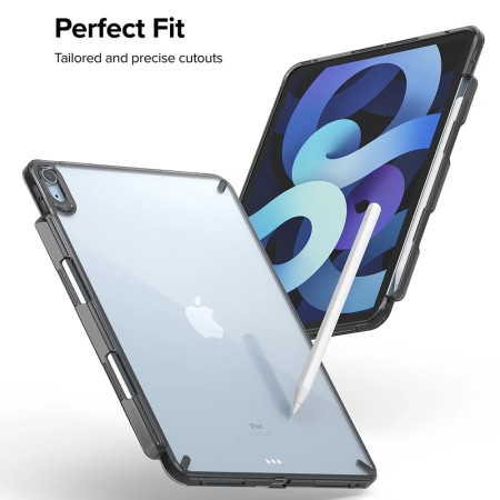 Husa pentru iPad Air 4 (2020) / Air 5 (2022) / Air 11 (2024) - Ringke Fusion - Smoke Black