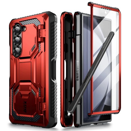 Husa pentru Samsung Galaxy Z Fold6 + Folie - I-Blason Armorbox - Ruddy