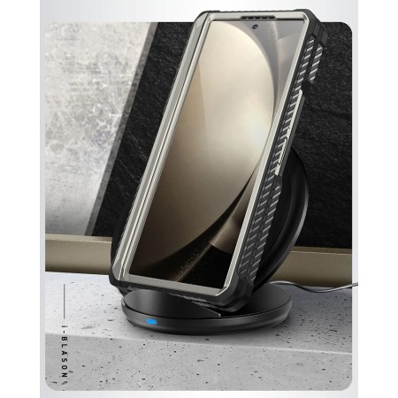 Husa pentru Samsung Galaxy Z Fold6 + Folie - I-Blason Armorbox - Titan Gray