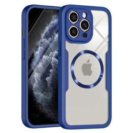 Husa pentru iPhone 11 Pro cu Folie, ColorVerse 360 MagSafe, Blue