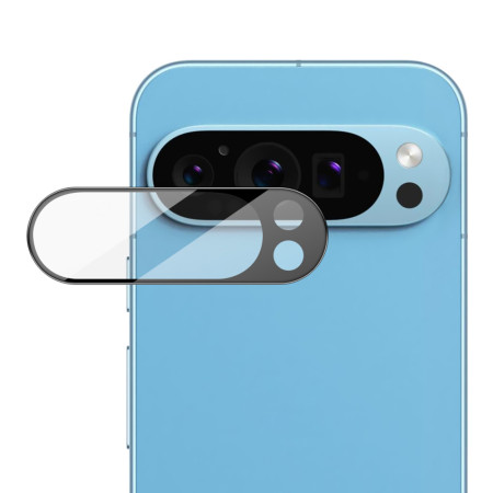 Folie Protectie Camera pentru Google Pixel 9 Pro XL - 9H Sticla Securizata, Anti Explozie, Negru