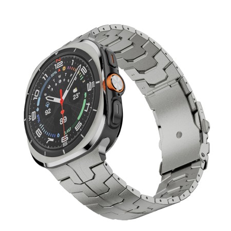 Curea pentru Samsung Galaxy Watch Ultra 47mm - Techsuit Watchband (W063) - Titanium