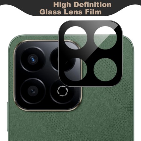 Folie Camera pentru Honor 200 Smart / X7c - 9H Sticla Securizata, Anti Explozie, Negru