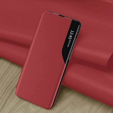 Husa Tip Carte pentru Samsung Galaxy A56 - Stand View - Red