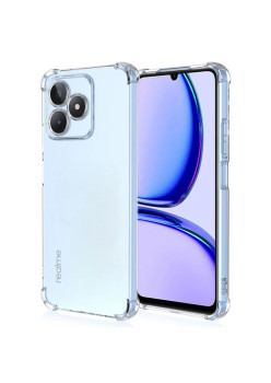 Husa Antisoc compatibila Realme C51 / Note 50, AirBag PRO, Clear