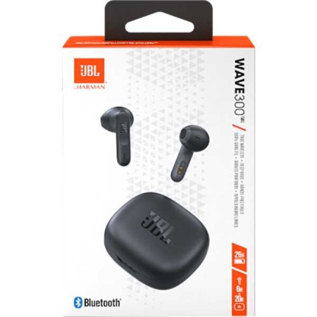 Casti in-ear Bluetooth cu Microfon TWS - JBL (Wave 300) - Black