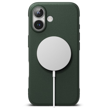 Husa pentru iPhone 16 Plus - Ringke Onyx MagSafe - Dark Green