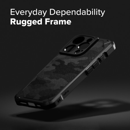 Husa pentru iPhone 16 Pro Max - Ringke Rugged Gear - Dark Green