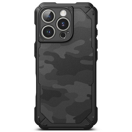 Husa pentru iPhone 16 Pro - Ringke Rugged Gear - Camo Black