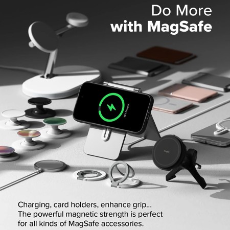 Husa pentru iPhone 16 Pro Max - Ringke Fusion X MagSafe - Black