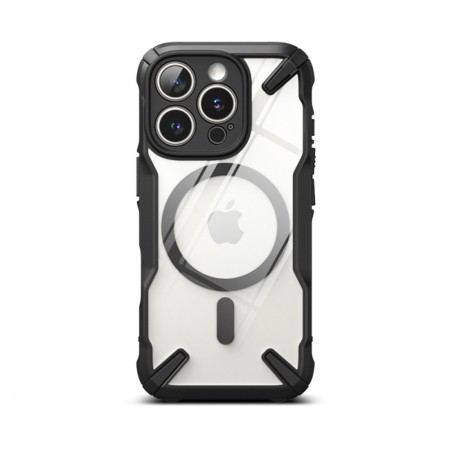 Husa pentru iPhone 16 Pro - Ringke Fusion X MagSafe - Black