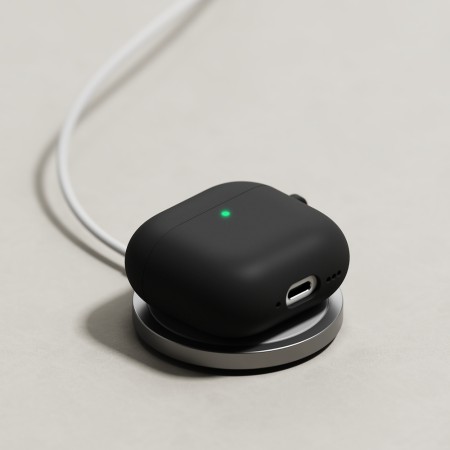 Husa pentru AirPods 4 - Ringke Silicone - Black