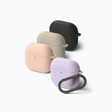 Husa pentru AirPods 4 - Ringke Silicone - Stone