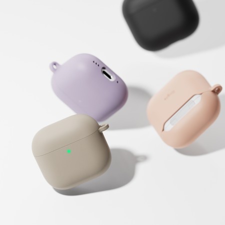 Husa pentru AirPods 4 - Ringke Silicone - Stone