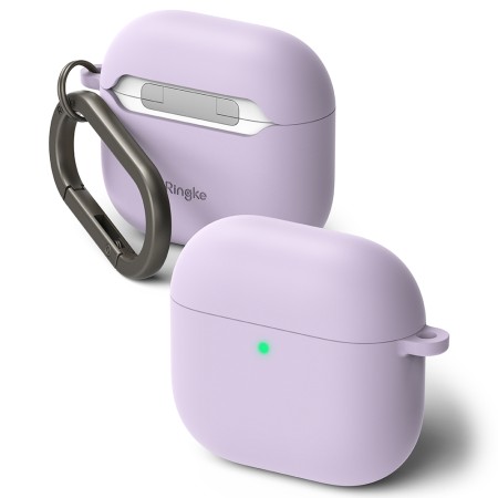 Husa pentru AirPods 4 - Ringke Silicone - Light Purple