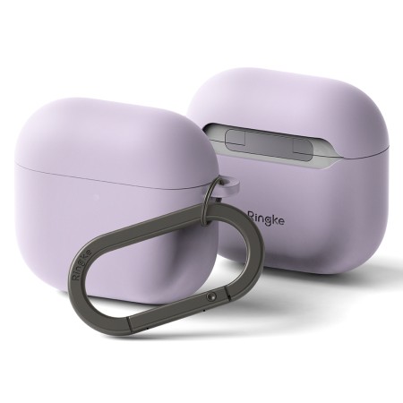 Husa pentru AirPods 4 - Ringke Silicone - Light Purple