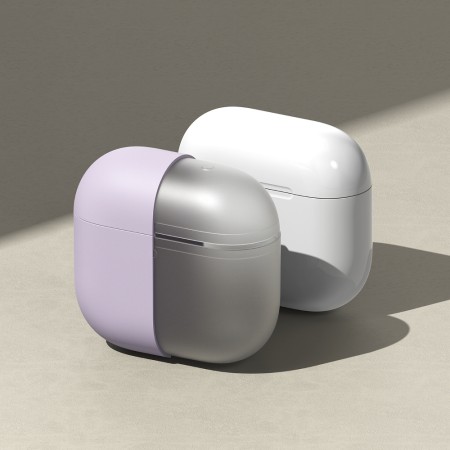 Husa pentru AirPods 4 - Ringke Silicone - Light Purple