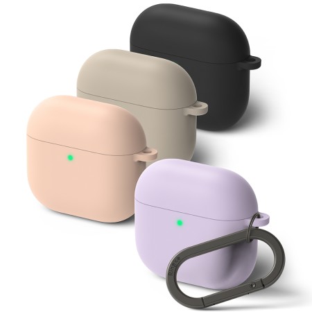 Husa pentru AirPods 4 - Ringke Silicone - Light Purple