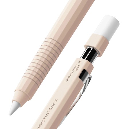 Suport Audoadeziv pentru Apple Pencil - Ringke - Pink Sand