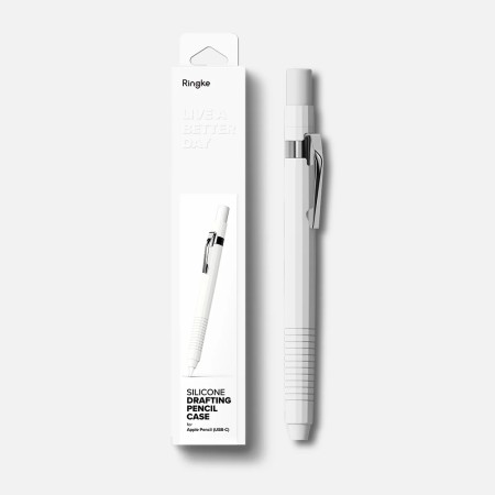 Suport Audoadeziv pentru Apple Pencil - Ringke - White