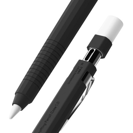 Suport Audoadeziv pentru Apple Pencil - Ringke - Black