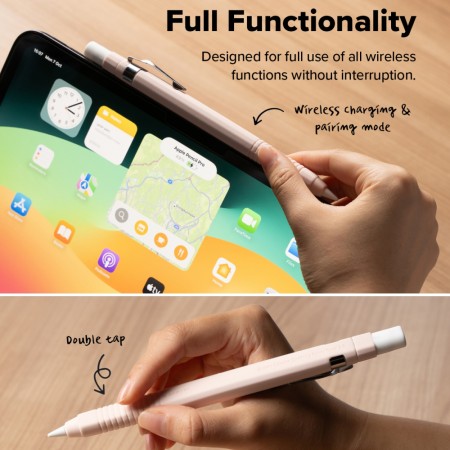 Husa Audoadeziv pentru Apple Pencil 2nd Generation / Pro - Ringke - Pink Sand