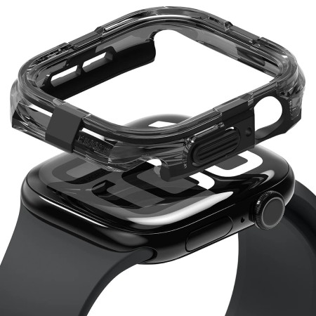 Husa pentru Apple Watch 10 46mm - Ringke Fusion Bumper - Black