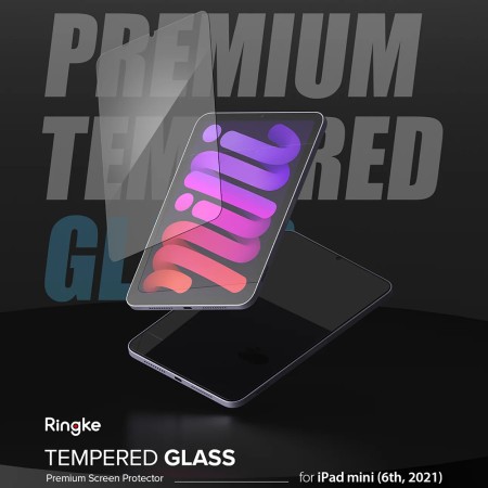 Folie pentru iPad mini 6 (2021) / iPad mini 7 (2024) - Ringke Tempered Glass Screen Protector - Clear