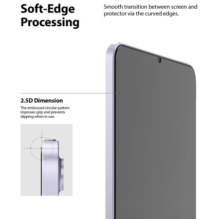 Folie pentru iPad mini 6 (2021) / iPad mini 7 (2024) - Ringke Tempered Glass Screen Protector - Clear