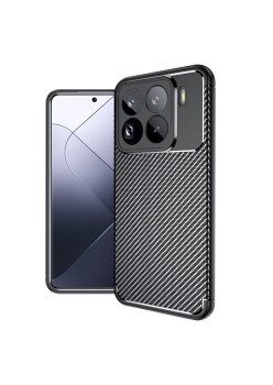 Husa pentru Xiaomi 15 Pro - CarbonFiber - Premium - Black