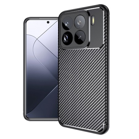 Husa pentru Xiaomi 15 Pro - CarbonFiber - Premium - Black