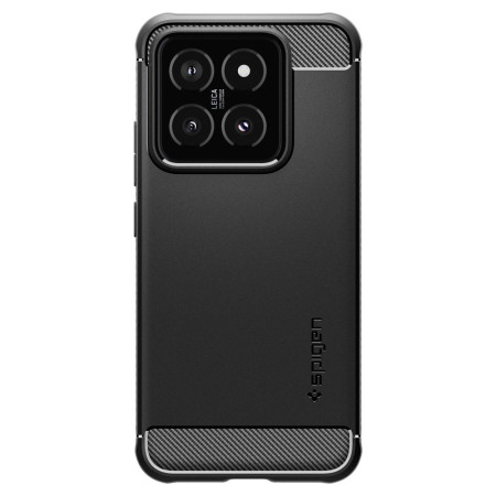 Husa pentru Xiaomi 14, Spigen Rugged Armor, Black