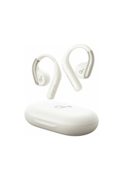 Casti Wireless Earbuds Anker SoundCore AeroFit pentru Sport, Bluetooth, Waterproof, White